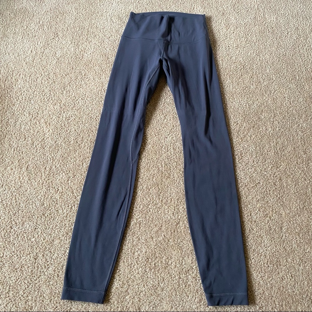 Lululemon Align Pant 28” Size 4 Dark Shadow